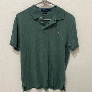 Polo by Ralph Lauren Men's Classic Green Polo Shirt